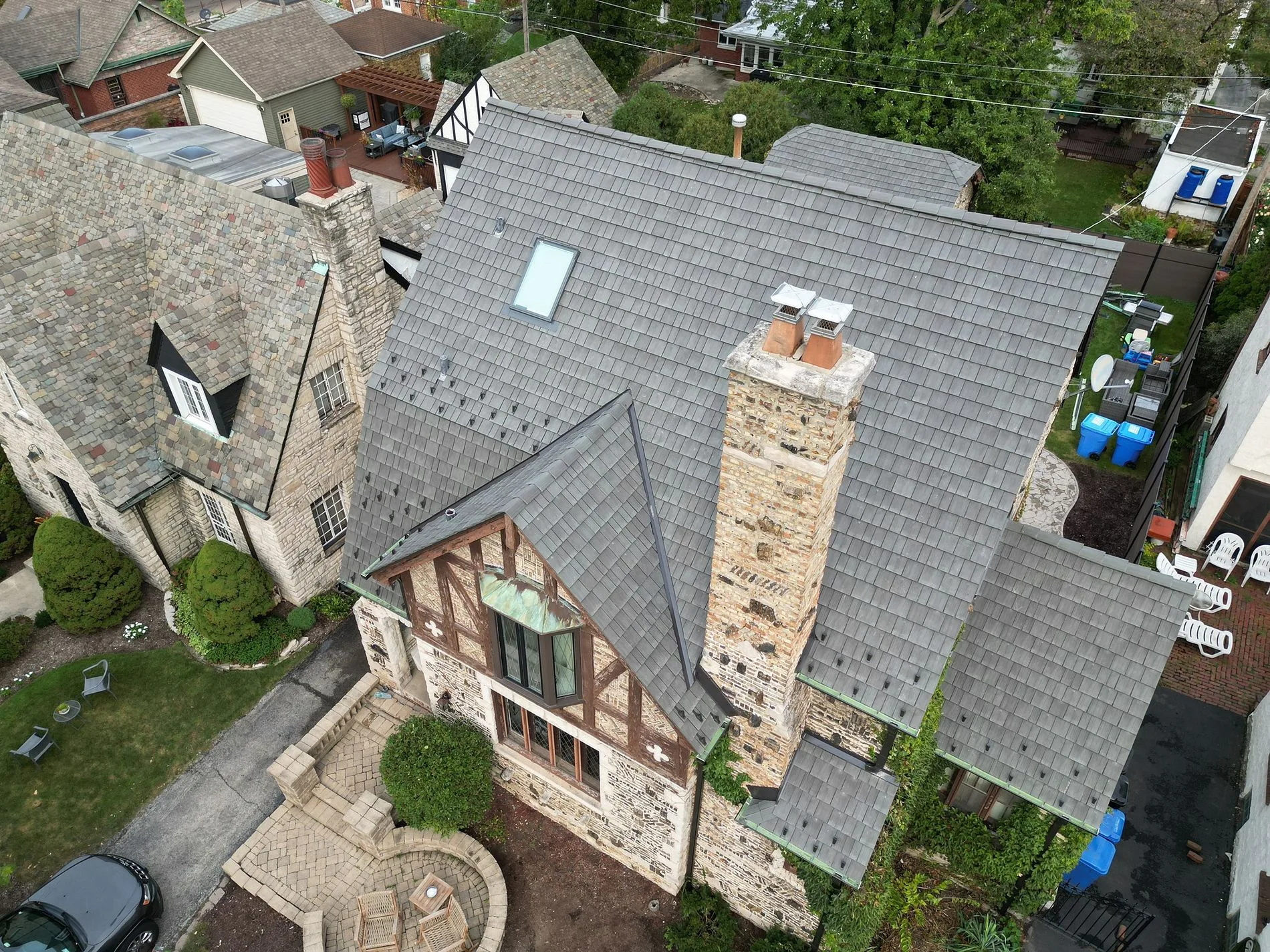 DaVinci Composite Roof in Beverly, project view 1