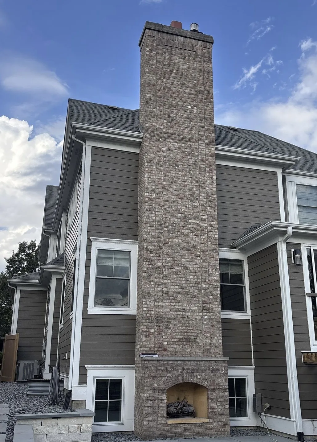 LP Siding in Downers Grove, project view 1